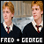 Jokester Twins : Fred & George Weasley